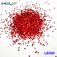 KILY Festival Cosmetic Heart Glitter PET Glitter Safe for Eyes LB300-3 heart