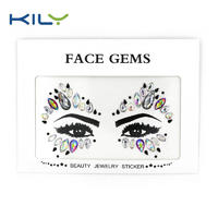 Face jewels sticker face gems for carnival makeup decoration KB-1016