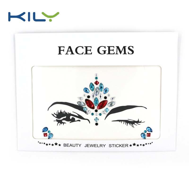 custom flat face gem makeup supplier for Christmas-1