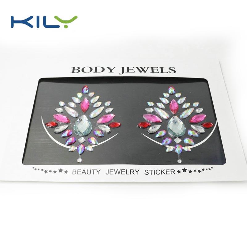 KILY crystals sticker body jewels supplier for Halloween-1