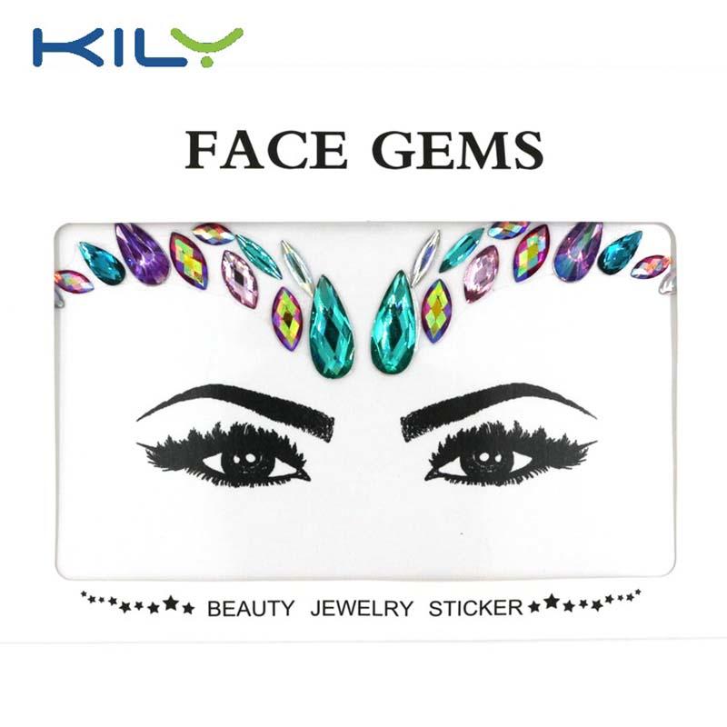 KILY custom adhesive rhinestones series for party-1