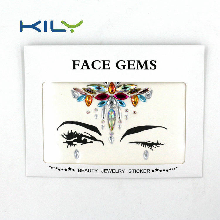 KILY kb1003 adhesive rhinestones manufacturer for music festival-1