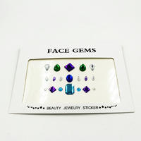 KILY DIY festival body jewels face gems sticker for Halloween KB-1057