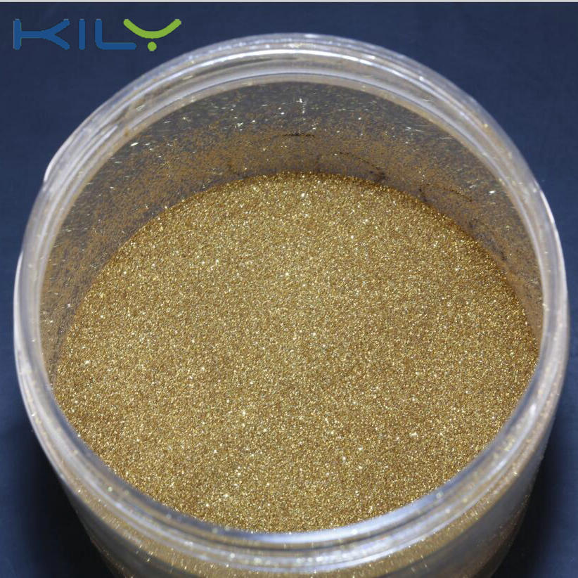 KILY biodegradable gold glitter cosmetic chunky glitter for body makeup B0215