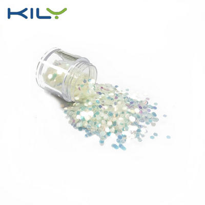 KILY Eco-friendly PET fancy holographic glitter chunky glitters for body arts CG05