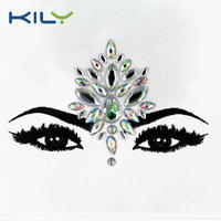 KILY Crystal Face and Body Gems for Music Festival Makeup KB-1027