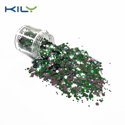 Christmas Mixed PET Chunky Glitter for Party Decoration CG11