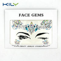 KILY Festival Season Face Jewels Gemstone for Halloween Makeup KB-1069