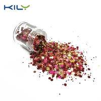 KILY Party Chunk Glitter Polyester Makeup Glitter for body CG18