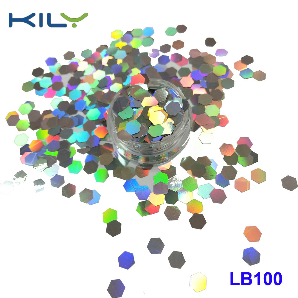 KILY Festival Holographic PET Cosmetic Glitter Laser Shine Glitter LB100