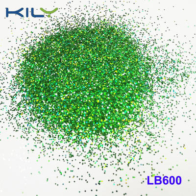 KILY Fine Glitter Powder Green Cosmetic Glitters for Eye and Lips LB600