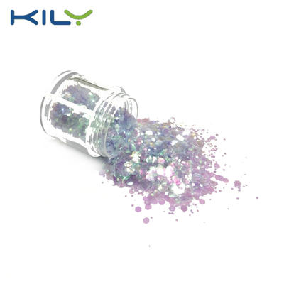 KILY Bulk Glitter Quality Mixed Color Cosmetic Glitter for Lip CG35