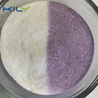 KILY UV Color Changing Glitter Sun-Activated Glitter White to Purple