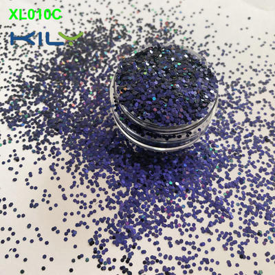 KILY change color new glitter PET makeup glitter for hair XL010C