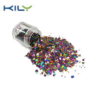 KILY Cosmetic Chunky Mixed Color Rainbow Glitter for Pride Day CG56