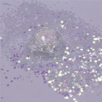 KILY Iridescent Cosmetic Glitter Rainbow Stars Glitter for Eyes and Lips C03