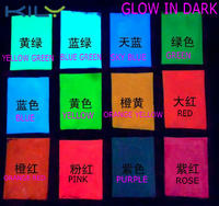 KILY Glow in Dark Extra Fine Glitter Neon Powder Pigment for Halloween