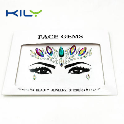 Festival face gems KILY crystal sticker for party makeup KB-1149