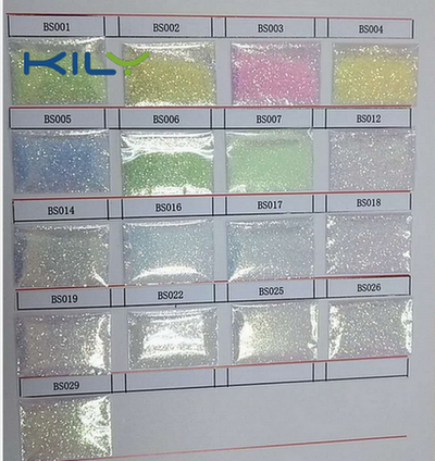 E-Catalog of UV Glitter Sun change color glitter
