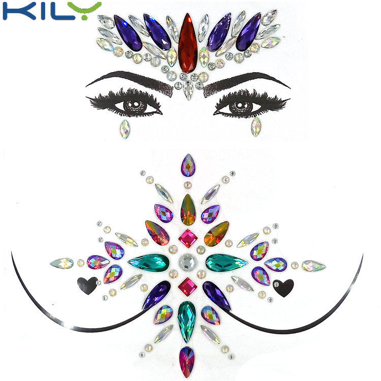online body tattoo boob supplier for carnival-1