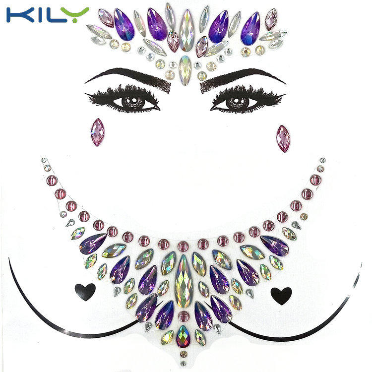 professional gem tattoo tattoo wholesale for fashion show-1